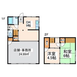 南熊本店舗（2-18）の物件間取画像